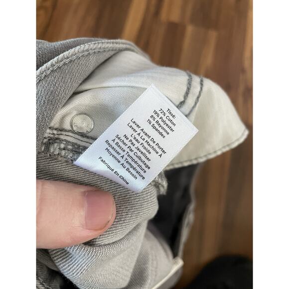 NWT Talbots Flawless Five Pocket Woman Boyfriend Jeans Women’s 24w Gray Relaxed - Picture 9 of 9